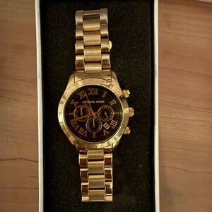 Michael Kors Gold Chronograph Watch